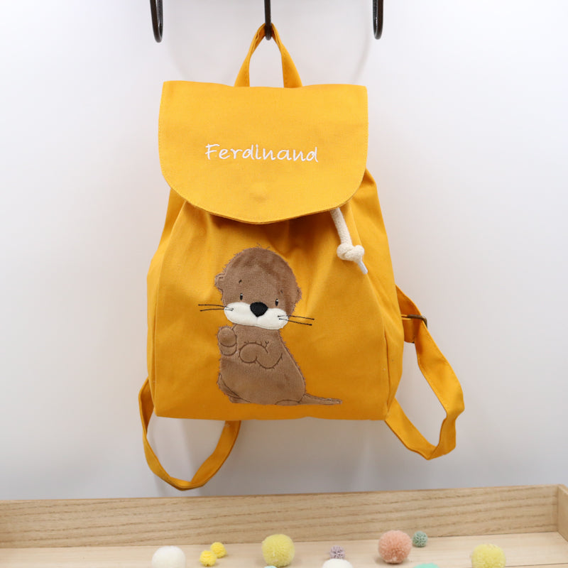 Kinderrucksack Senfgelb