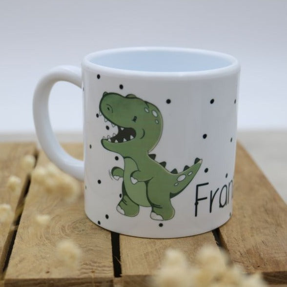 Kindertasse "Dino & Mini Dots"