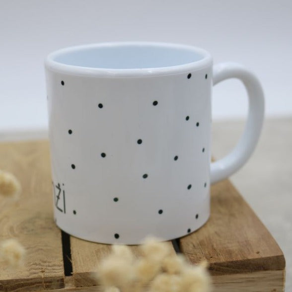 Kindertasse "Dino & Mini Dots"