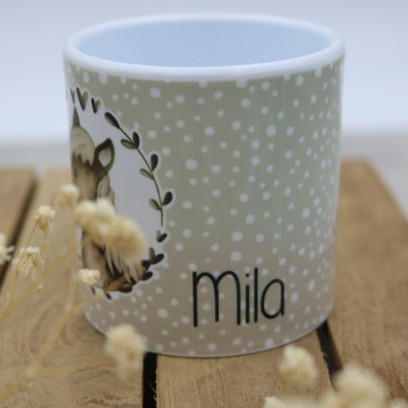 Kindertasse "Pony & Beige"