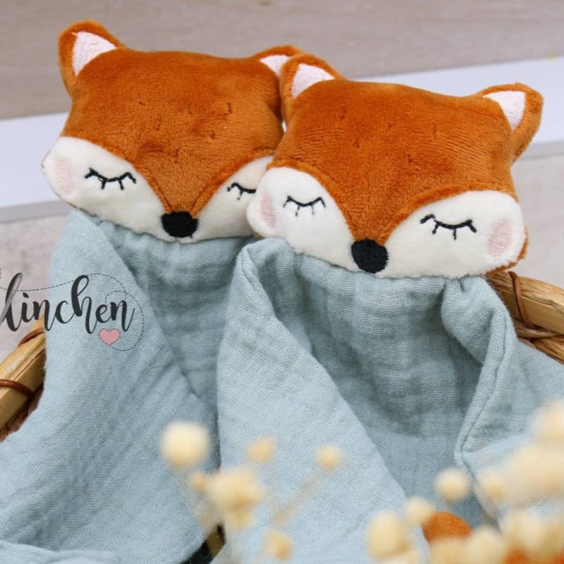 Schmusetuch "Fuchs" personalisierbar