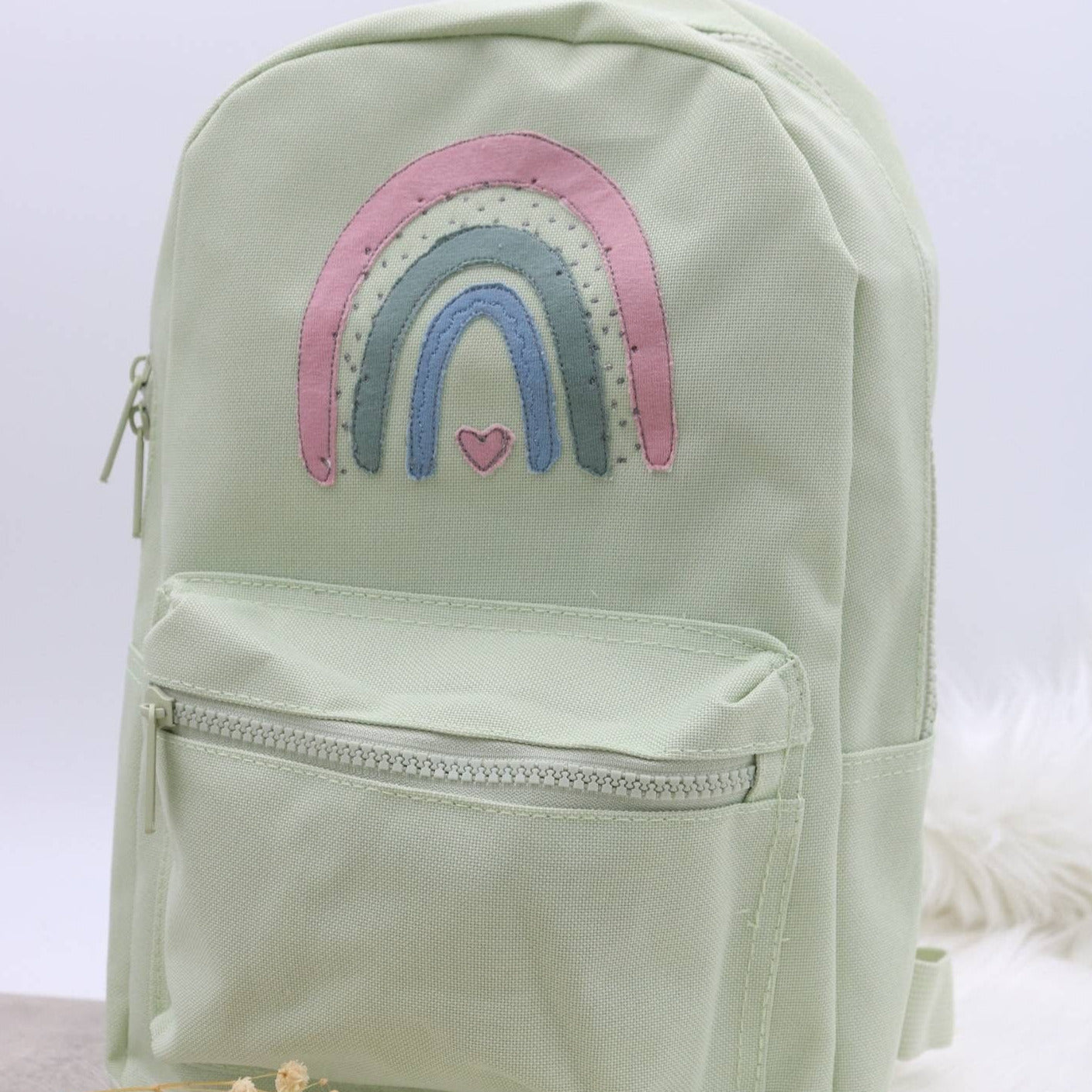 Kinderrucksack "Regenbogen" personalisierbar