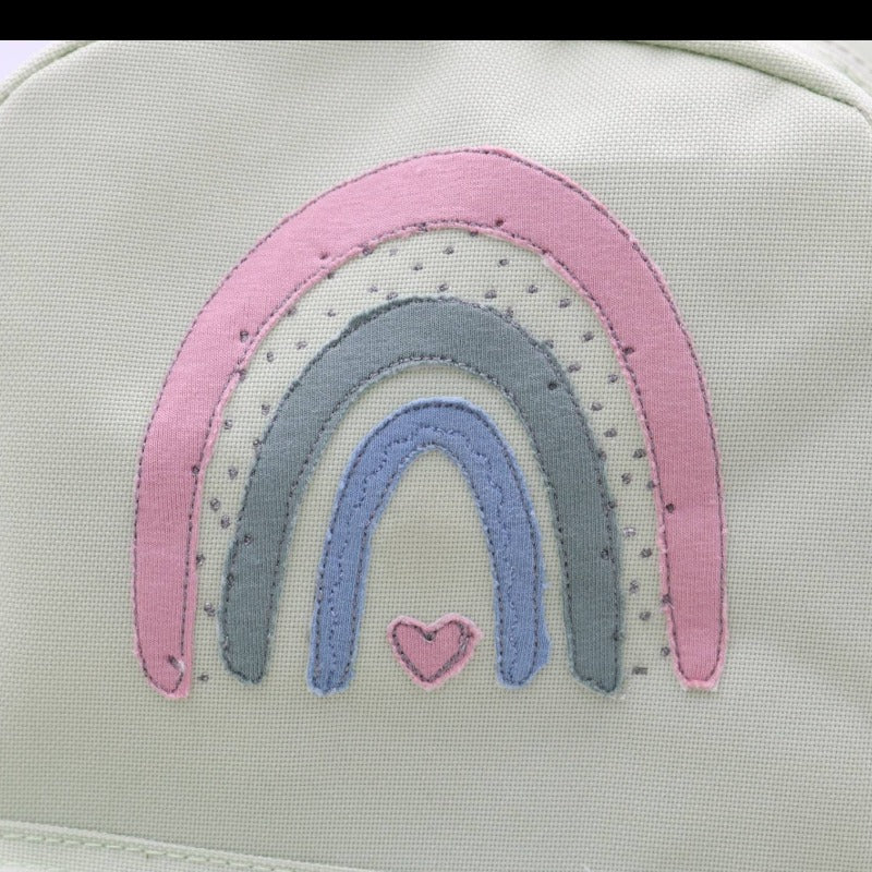 Kinderrucksack "Regenbogen" personalisierbar